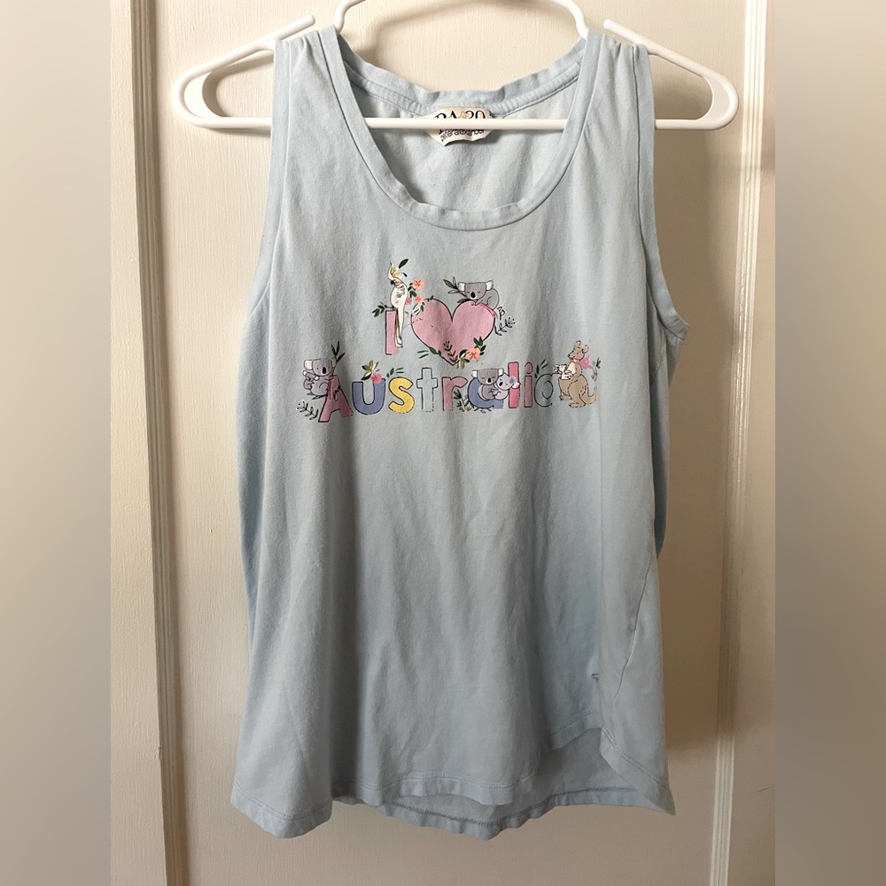 I 🩷 Australia Peter Alexander tank small